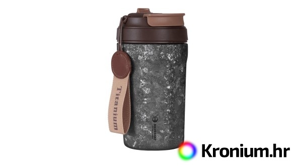 Titanska termo šalica SilverAnt 400 ml