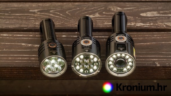 Koja zvijer od 10 000 lumena je za vas? Usporedba Fenix LR35R, LR35R PRO i LR36R