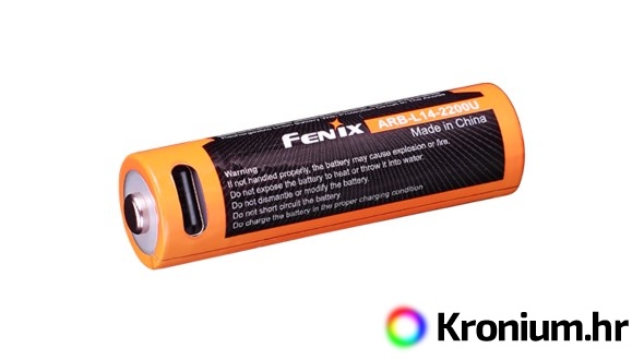 Punjiva USB AA baterija Fenix ARB-L14-2200U