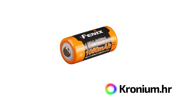 Fenix RCR123A 1050 mAh USB-C (Li-ion)