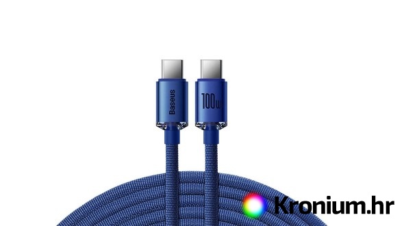 Kabel Baseus USB-C/USB-C 120 cm 100 W
