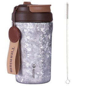 Titanska termo šalica SilverAnt 400 ml