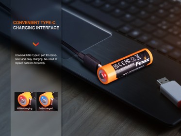 Punjiva USB AA baterija Fenix ARB-L14-2200U