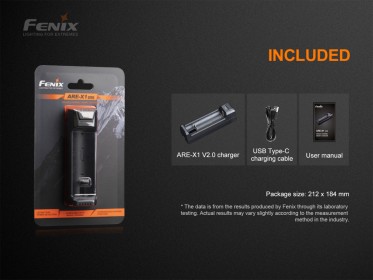 USB punjač Fenix ARE-X1 V2.0 (Li-ion)