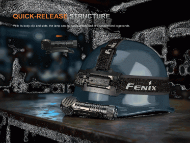 Fenix HM61R Amber V3.0 naglavna svjetiljka