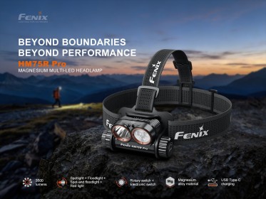 Fenix HM75R Pro naglavna svjetiljka
