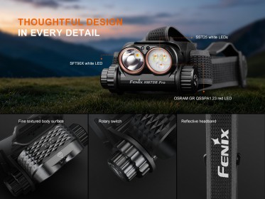 Fenix HM75R Pro naglavna svjetiljka
