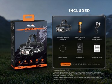 Fenix HM75R Pro naglavna svjetiljka