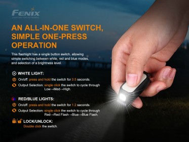Svjetiljka na punjenje Fenix MINI-LITE