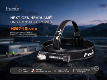 Fenix HM71R V2.0 naglavna svjetiljka