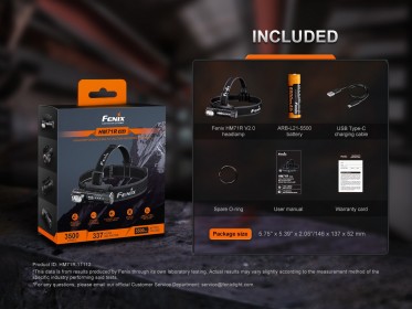 Fenix HM71R V2.0 naglavna svjetiljka