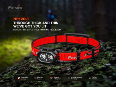 Punjiva naglavna svjetiljka Fenix HP12R-T