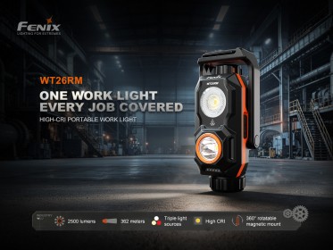 Fenix WT26R radno svjetlo i lampion