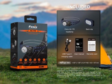 Punjiva naglavna svjetiljka Fenix HL17R
