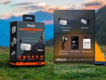 Punjiva naglavna svjetiljka Fenix HL17R