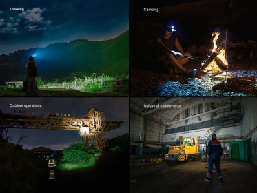 Punjiva naglavna svjetiljka Fenix HM60R V2.0