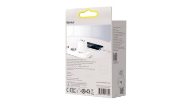 Baseus mrežni adapter USB-C + 2x USB-A (30W)