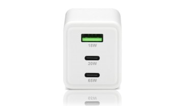 everActive 65W GaN 1xUSB + 2xUSB-C