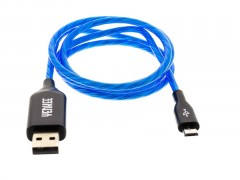 Kabel micro-USB 100 cm svjetleći